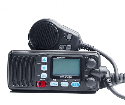 Radio Vhf Marítimo Ipx7 Icom Ic-m304 P/ Embarcações