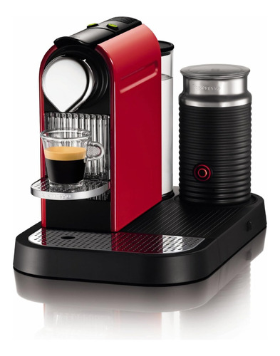 Cafetera Nespresso Citiz & Milk C121 Cherry P/ Cápsulas