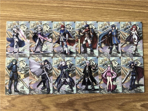 12 Tarjetas Amiibo Coleccion Fire Emblem + Regalo.