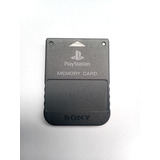 Memory Card  Playstation 1 Ps1 Original Grafito