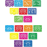 2 Banderines Decorativos Plastico Mexicano Regalo Fiesta 