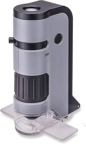 Microscopio Bolsillo Portátil Carson Microflip 100-250x Lupa