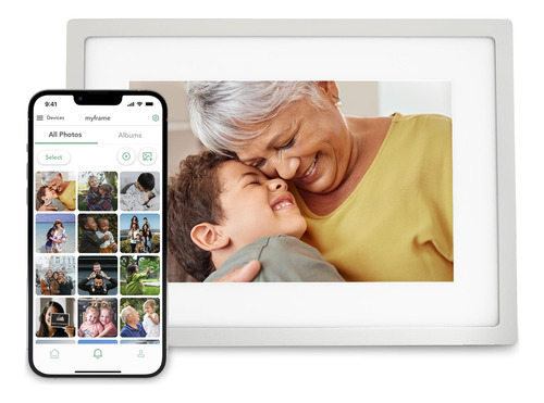 Marco Digital Para Fotos Skylight Wifi De 10 Pulgadas, Plate