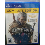 The Witcher 3: Wild Hunt Complete Edition.-ps4