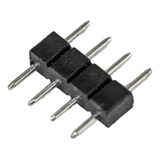 Conector 4 Pines M/ Macho Para Tiras Led Rgb 5050 X 20u Htec