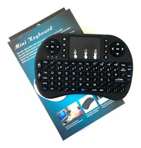 Mini Teclado Inalambrico + Touchpad Smart Tv