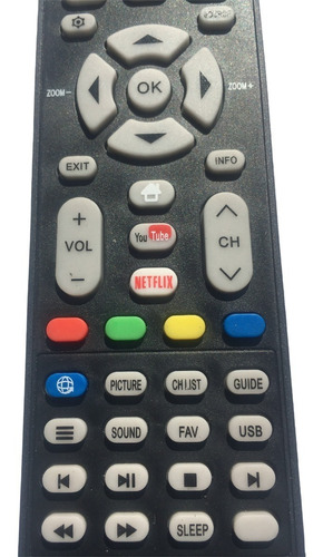Control Remoto Smart Para Tv Atvio 43d1620 49d1620 55d1620