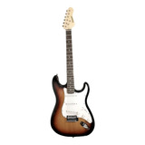 Guitarra Electrica Kansas Eg-p15-kan Stratocater Tobacco Bur