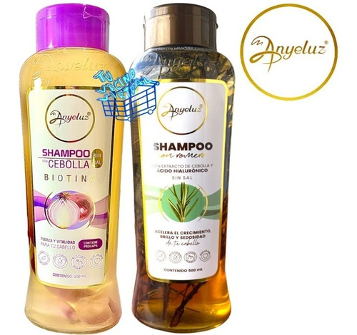 Shampoo Cebolla+ Romero Anyeluz - mL a $82