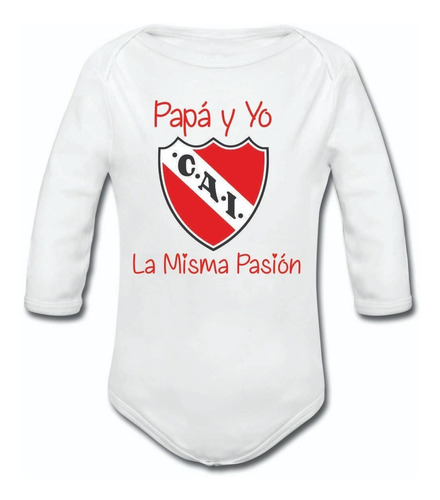 Body Bebe Personalizado Fútbol - Independiente