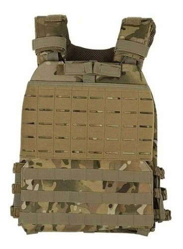 Chaleco Tactico Molle Portaplacas Modelo Tactec Airsoft