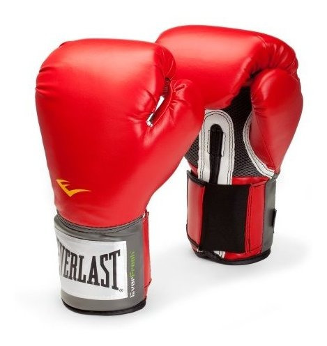 Guantes De Entrenamiento Everlast Pro Style (rojo, 16 Oz)