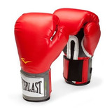 Guantes De Entrenamiento Everlast Pro Style (rojo, 16 Oz)