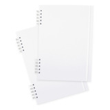 Cuaderno Universitario Blanco A4 Ecologico 80 Hojas Pack X2 