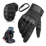 Guantes De Proteccion Pantalla Táctil Para Moto + Mosquetón