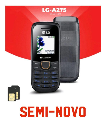 Celular LG A 275 Nacional Original Antena 