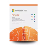 Microsoft 365 Personal 1 Usuario 5 Dispositivos 12 Meses