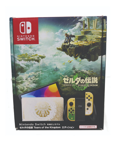 Nintendo Switch Oled Japonés Zelda Tears Of The Kingdom New