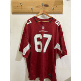 Camiseta Nfl Naik Arizona Cardinals #67 Kuoppala Talle 4xl