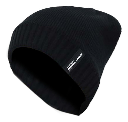 Gorro Lana Liso Tejido Clasico Invierno Unisex 