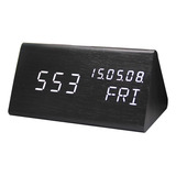 Reloj Despertador Digital Con Pantalla Led, Configuración De