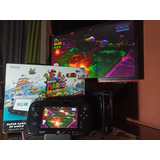 Nintendo Wii U 32gb Deluxe Set + 64gb Jogos Já Instalados