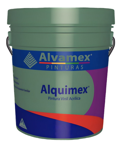 Pintura Vinilica Interior 4 Litros Alquimex Varios Colores