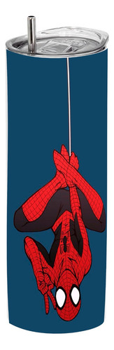 Termo Skinny Café 20 Oz - Spider Man Hombre Araña #01