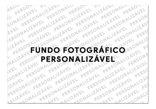 Fundo Fotográfico Personalizado Em Tecido 1,20x1,75 