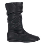 Bota Feminina Piccadilly Salto Leve Cano Alto Confort 261025