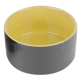 Bowl Pocillo Loza Fondo Amarillo 11.5x6cm