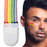 Gis P/cara Pintura Arcoiris Orgullo Lgbt Gay Pride 1 Pz. 