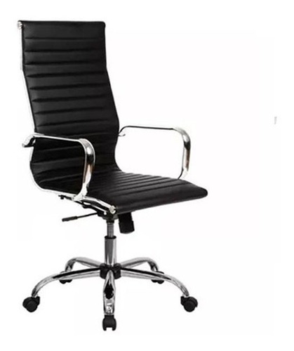 Silla Escritorio Aluminum Eames Respaldo Alto Home Office