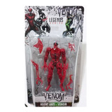 Muñeco Venom Carnage Articulado Con Luz + Accesorios