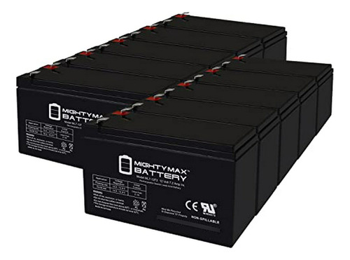 Batería De Repuesto 12v 7ah Para Npw36-12, Np7-12 - Pack