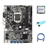 Placa Madre Minera B75 Btc Lga1155 8xpcie Usb3.0 Miner Mothe