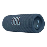 Bocina Jbl Flip 6 Bluetooth Impermeable Portátil 12h Blue Color Azul
