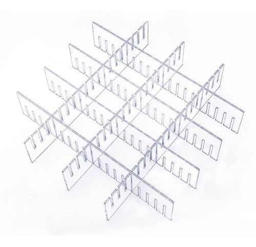 Nicho, Colmeia, Divisória Modular Para Gaveta Com 7 Peças