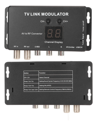 Modulador Uhf, Modulador Tv Link, Soporte 471.25885.25 Mhz