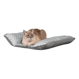 Cama Grande Para Gatos Furhaven Cuddle Loaf Funda Removible 