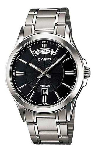 Reloj Hombre Casio Mtp-1381d Calendario Original Garantía