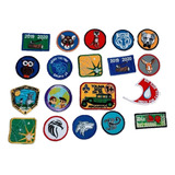 Docena Parches Scout / Insignias Scouts Colombianas 