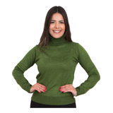 Blusa Cacharrel Feminina Lã Tricot Trico  Gola Alta Atacado