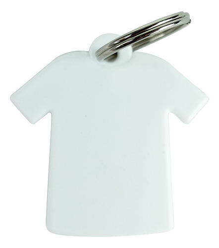 Llavero Sublimable Polimero Camiseta Plastico Sublimar X 100