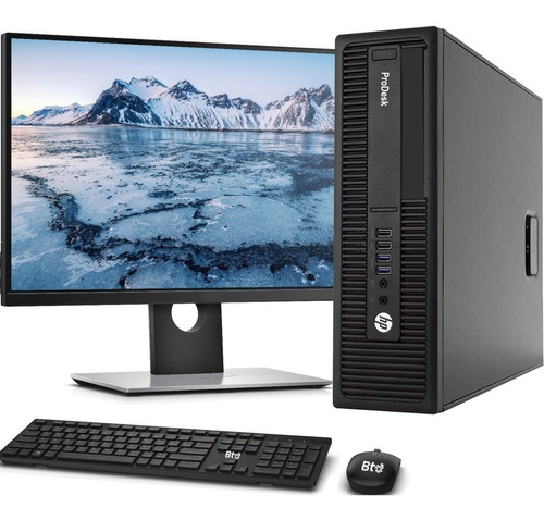 Pc Hp I5-6400 8gb Ddr4  Hdd 1 Tera  Monitor De 19