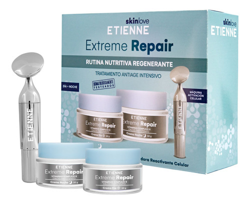 Set Rutina Nutritiva Regenerante Extrem Repair Etienne Skin