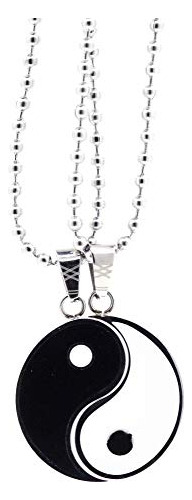 Yin Yang Collar De 2 Piezas Conjunto 2 Mejores Amigos C...