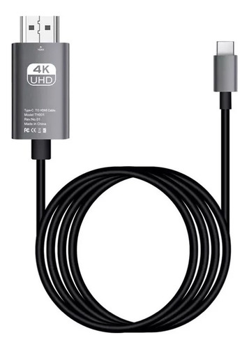 Adaptador Cable Usb Tipo C 3.1 A Hdmi 4k 60hz + Envio 