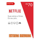 Cartão Netflix R$ 70 Reais - Assinatura - Envio Imediato !