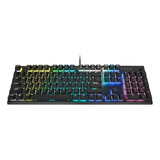 Teclado Mecánico Corsair K60 Rgb Pro Viola Gamer Abnt2 Negro